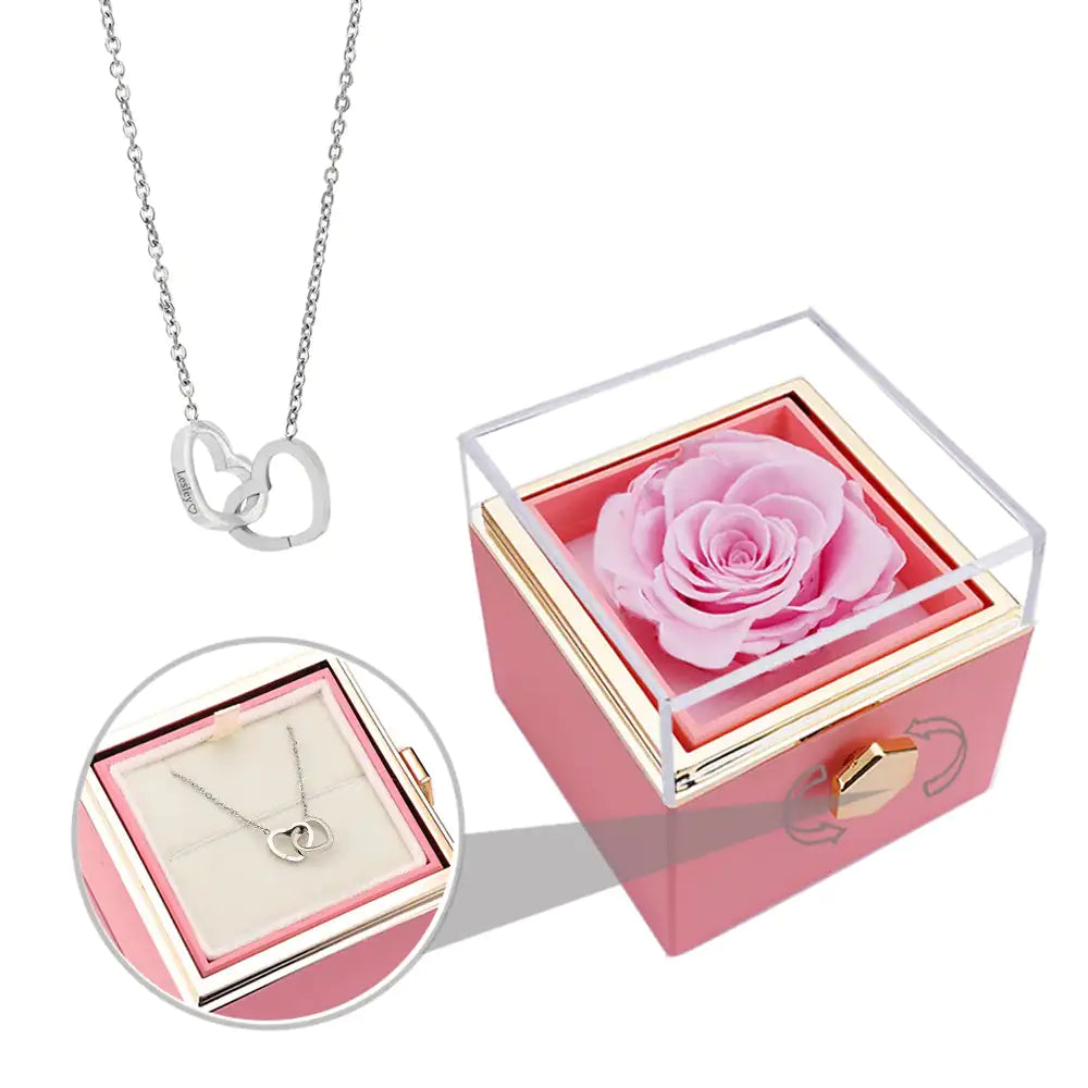 Eternal Rose with Chain