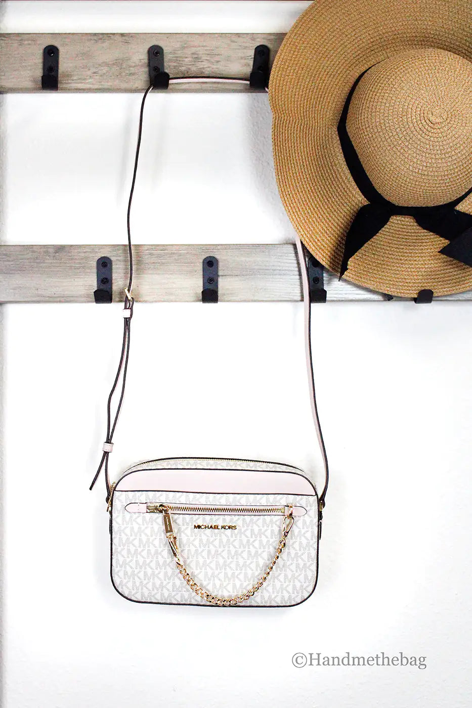 Michael Kors Jet Set EW Zip Chain Crossbody