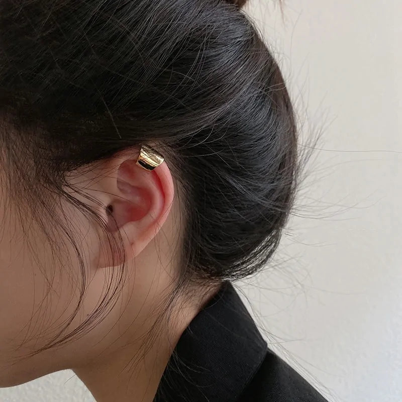 MENGJIQIAO Wholesale Micro Pave Zircon Ear Cuff Clip Earrings