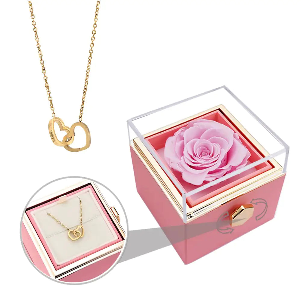 Eternal Rose with Chain