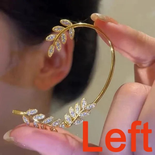 Silver Gold Plated Butterfly Ear Clip