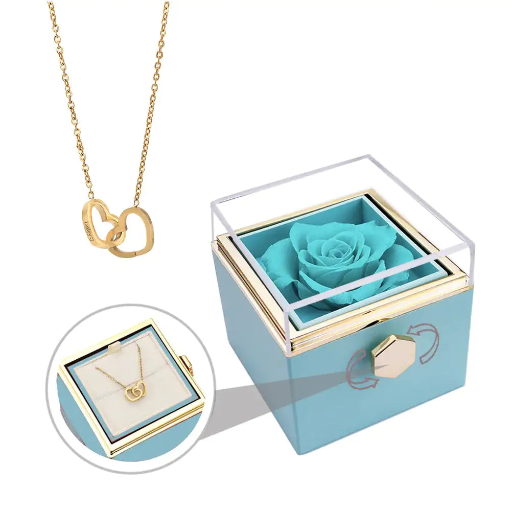 Eternal Rose with Chain