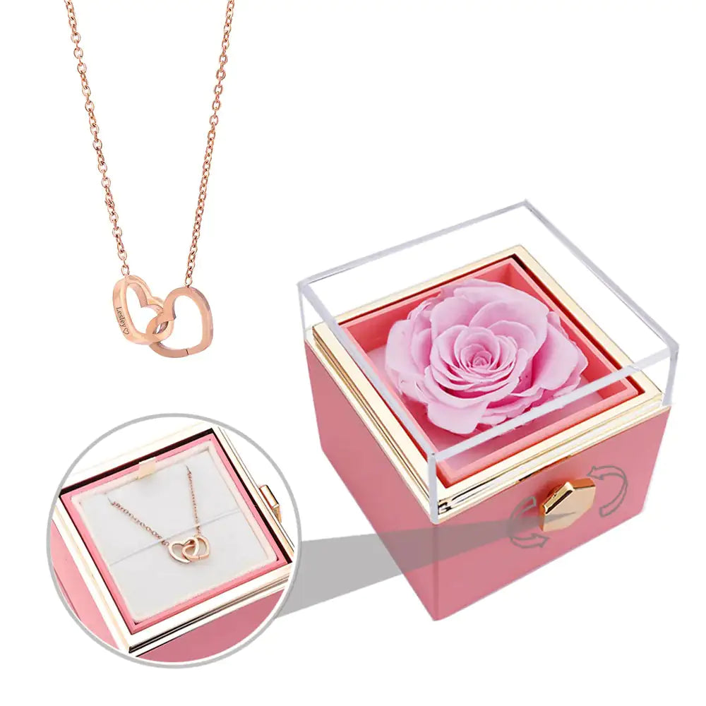 Eternal Rose with Chain