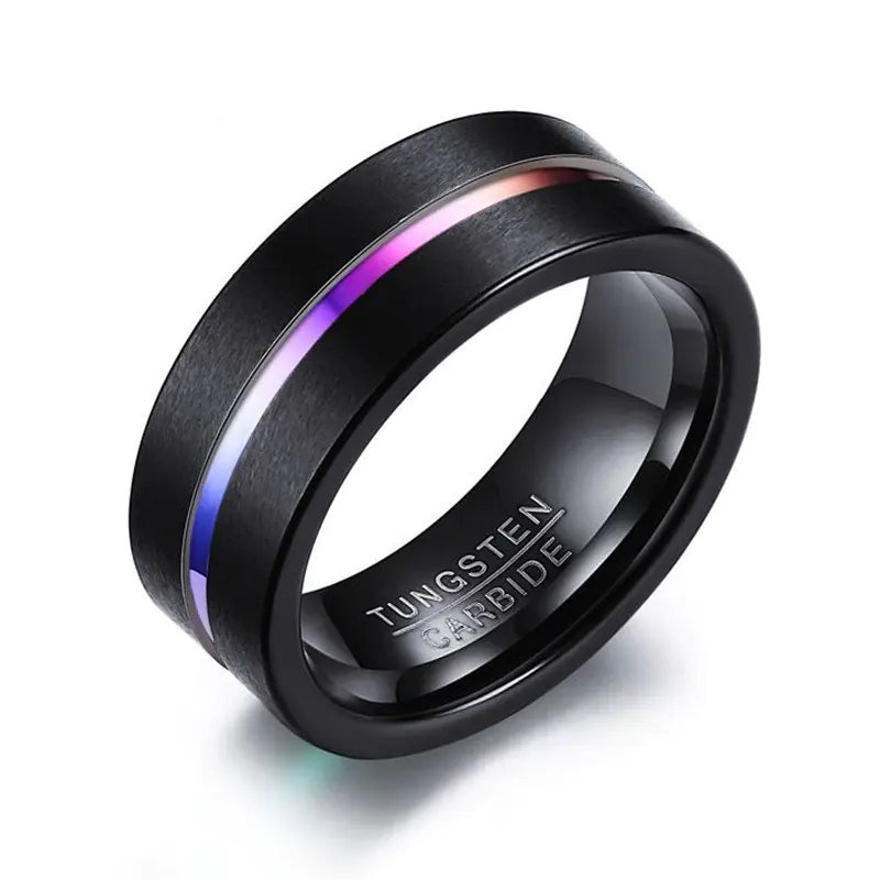 Black Tungsten Ring